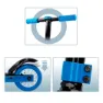 Color Baby Stunt Acrobatics Tretroller, Black / blue, 5Y