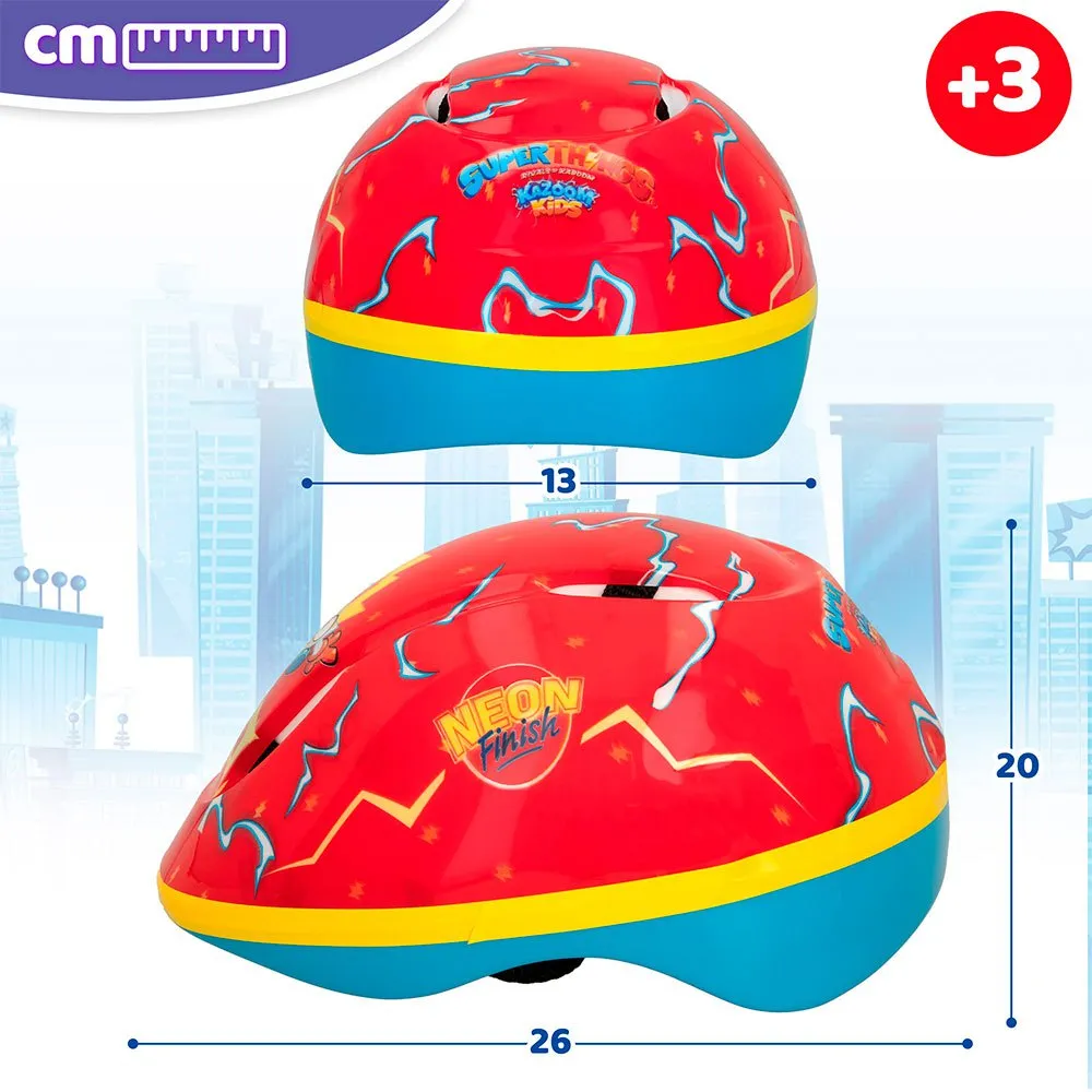 Color Baby Superthings 3d Neon Blast Juniorhelm, Red / green Color Baby Superthings 3d Neon Blast Juniorhelm, Red / green