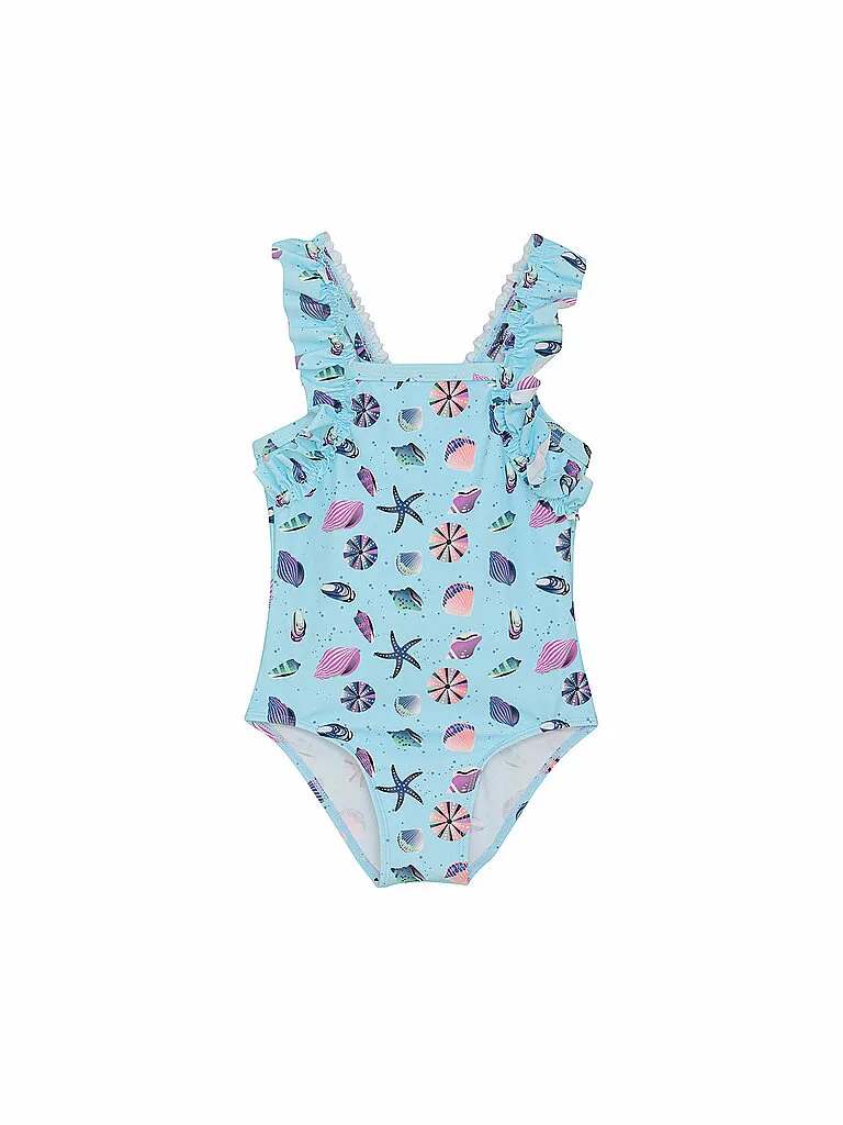 Color Kids Mädchen Badeanzug mit Rüschen Color Kids Mädchen Badeanzug mit Rüschen
