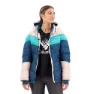 Night wave / dusty pink / bright aqua