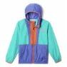 Bright aqua / purple lotus