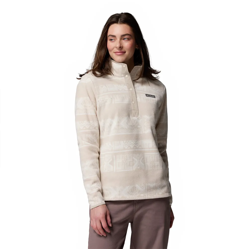 Columbia Benton Springs™ Printed Snap Fleece Mit Halbem Reißverschluss