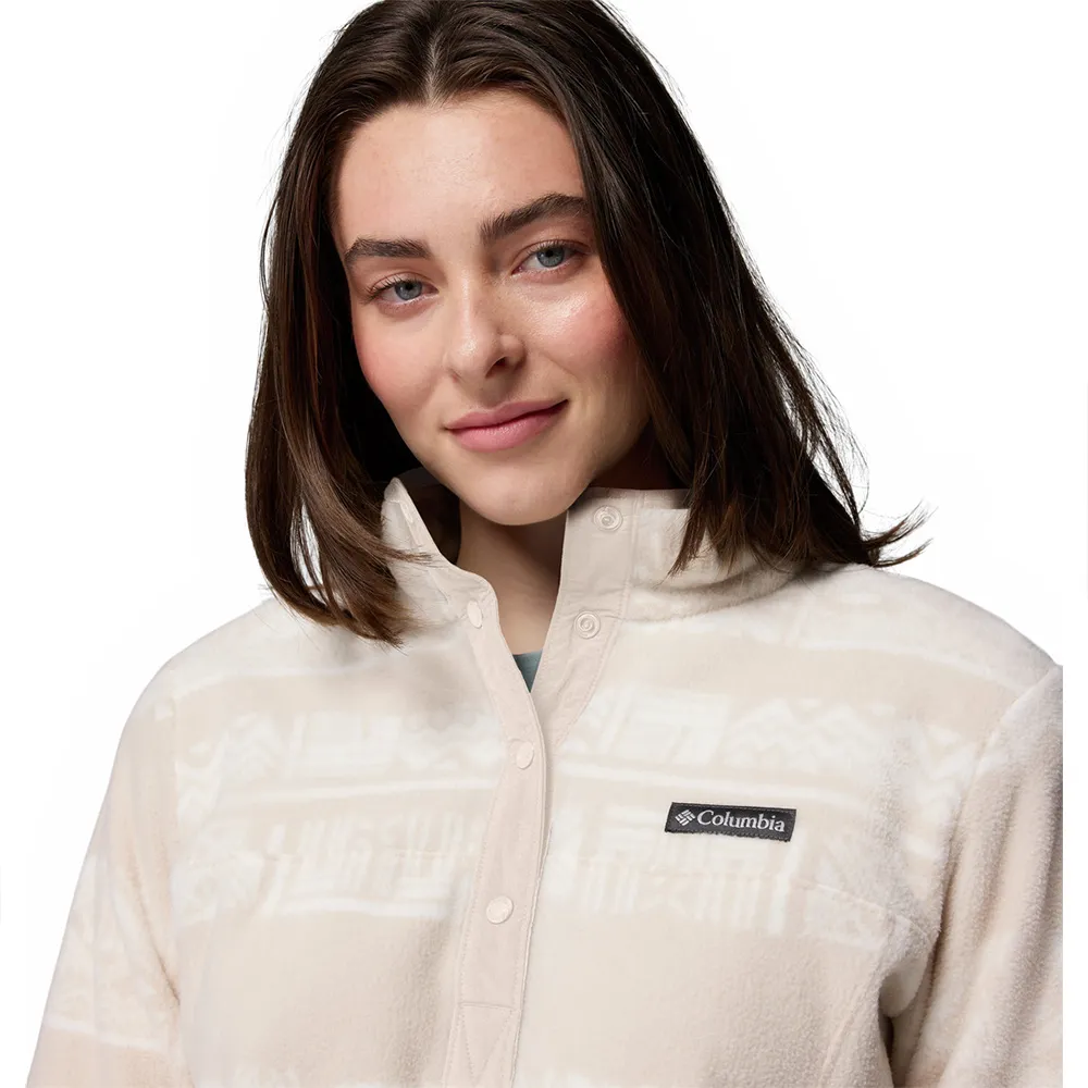 Columbia Benton Springs™ Printed Snap Fleece Mit Halbem Reißverschluss