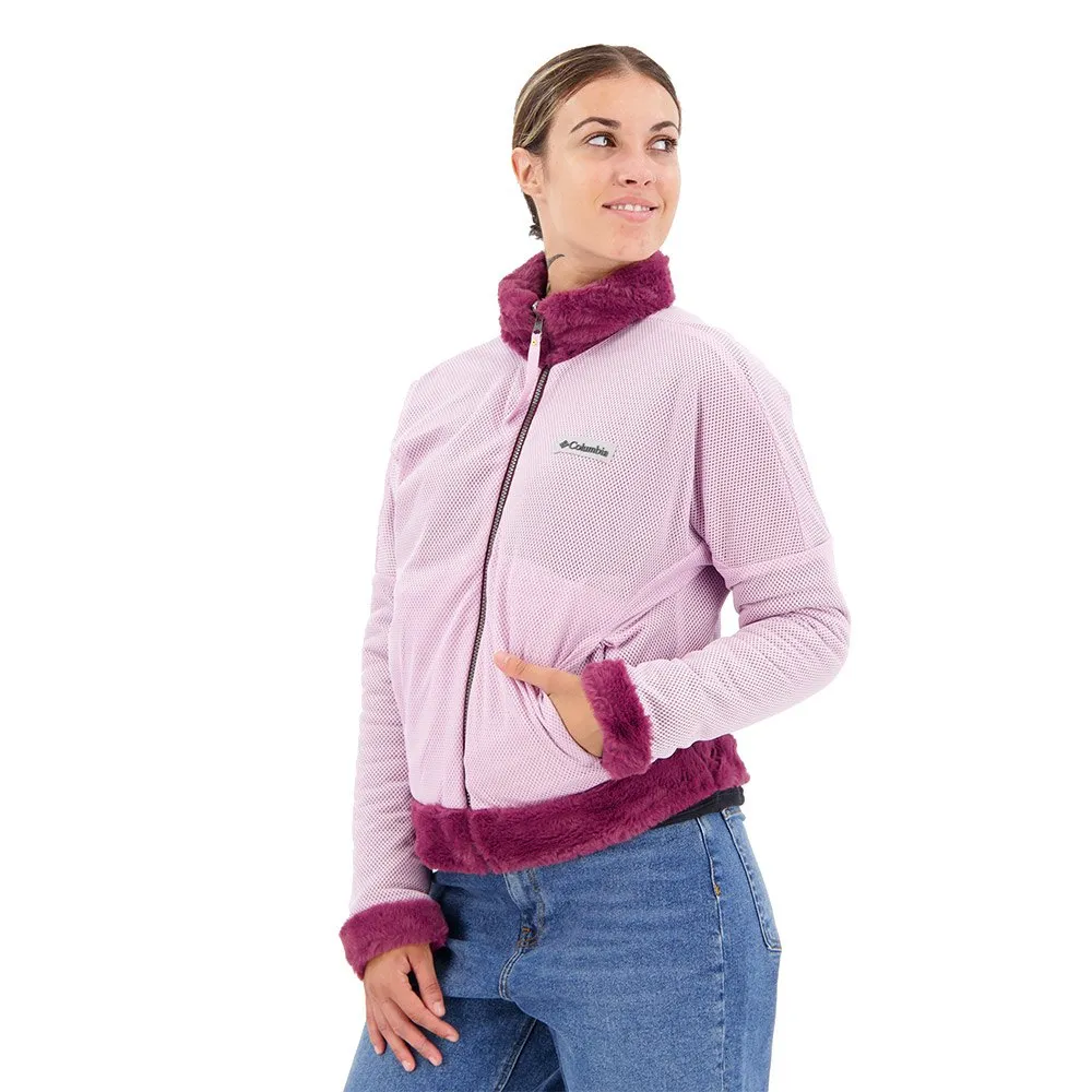 Columbia Bundle Up Fleece, Marionberry / aura reversible Columbia Bundle Up Fleece, Marionberry / aura reversible