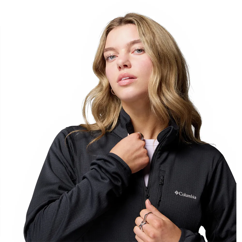 Columbia Essential Hike™ Grid Fleece Mit Durchgehendem Reißverschluss Columbia Essential Hike™ Grid Fleece Mit Durchgehendem Reißverschluss