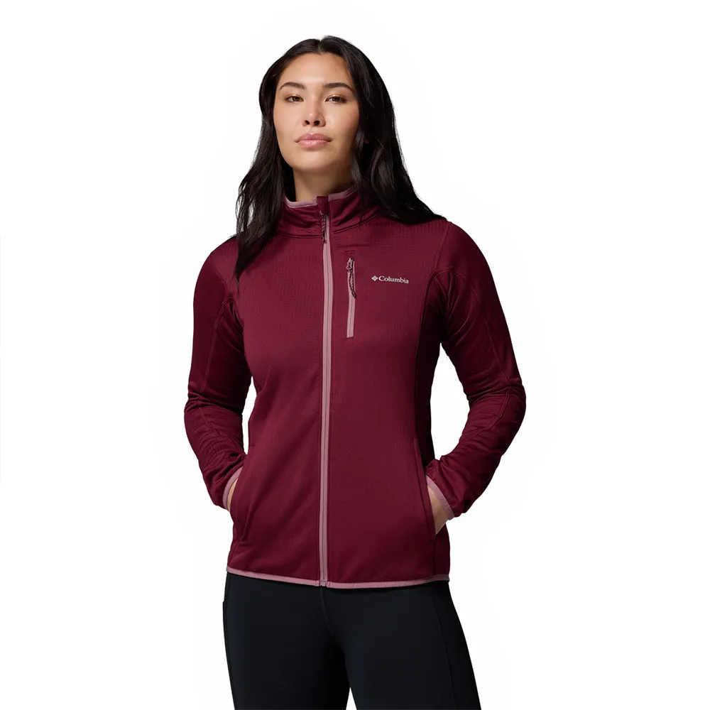 Columbia Essential Hike™ Grid Fleece Mit Durchgehendem Reißverschluss