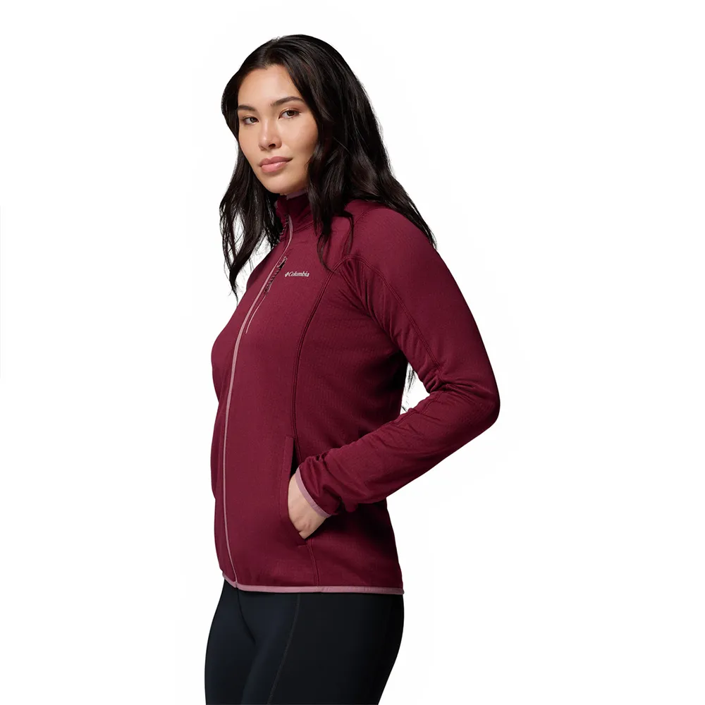 Columbia Essential Hike™ Grid Fleece Mit Durchgehendem Reißverschluss