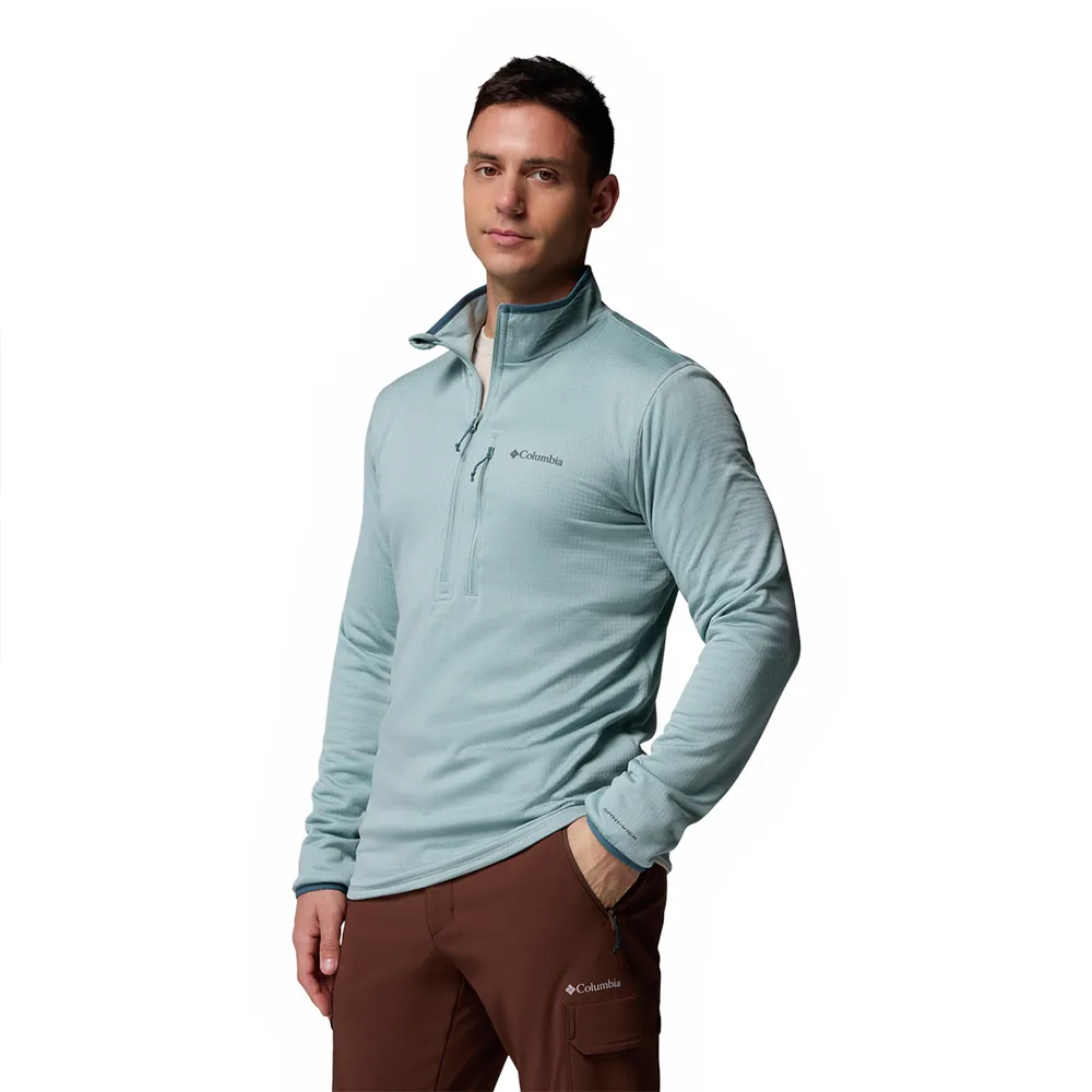 Columbia Essential Hike™ Grid Fleece Mit Halbem Reißverschluss Columbia Essential Hike™ Grid Fleece Mit Halbem Reißverschluss