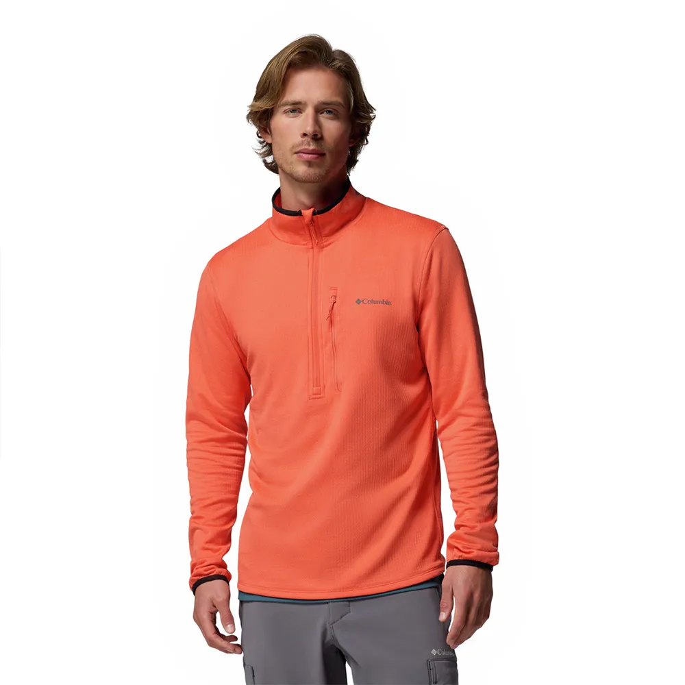 Columbia Essential Hike™ Grid Fleece Mit Halbem Reißverschluss Columbia Essential Hike™ Grid Fleece Mit Halbem Reißverschluss