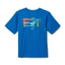 Columbia Grizzly Ridge™ Back Graphic Kurzarm-t-shirt, Bright indigo, 14-16Y