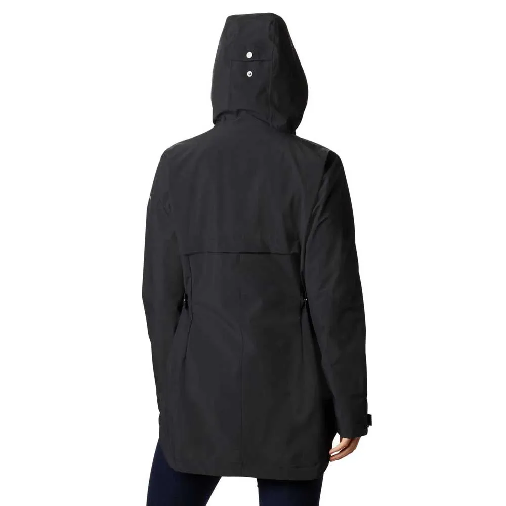 Columbia Here And There Trench Jacke, Black Columbia Here And There Trench Jacke, Black