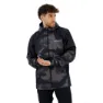 Black mod camo print / black