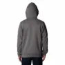 Columbia Logo Reißverschlusspullover Refurbished, City grey heather / branded shadow lo