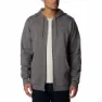 Columbia Logo Reißverschlusspullover Refurbished, City grey heather / branded shadow lo