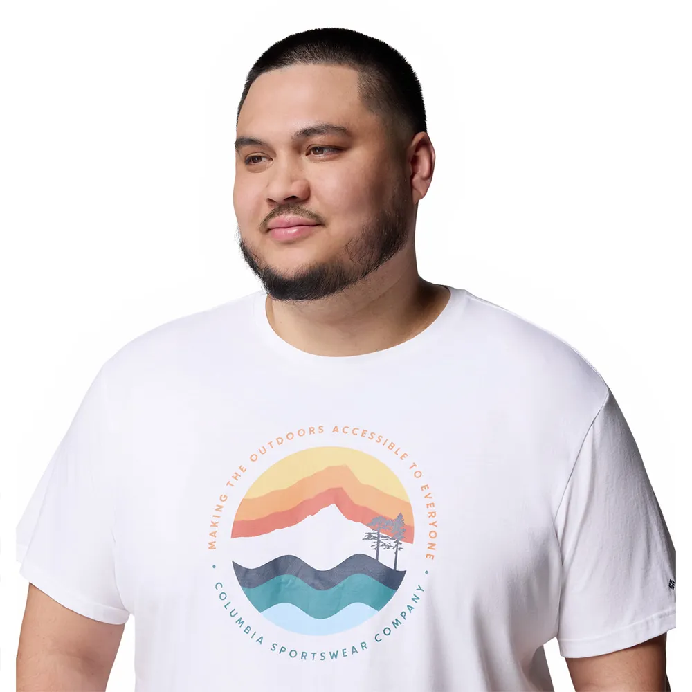 Columbia Path Lake™ Ii Plus Size Kurzarm-t-shirt