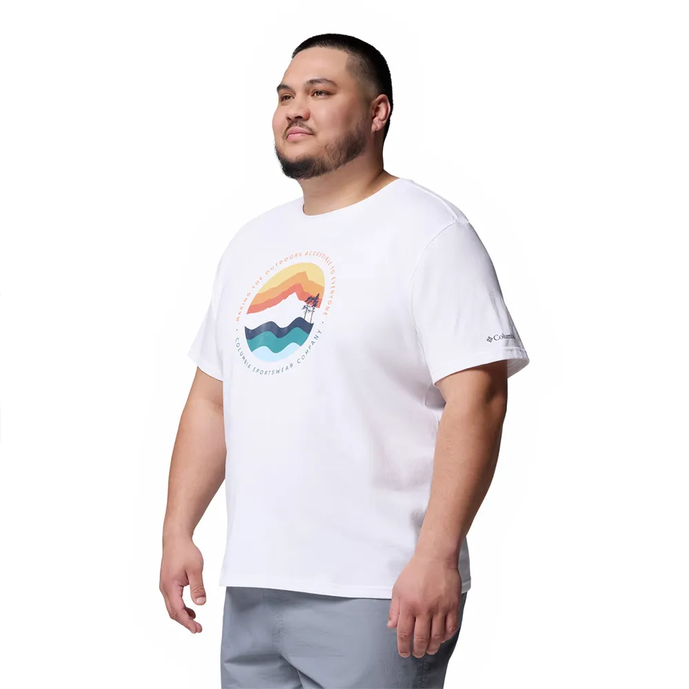 Columbia Path Lake™ Ii Plus Size Kurzarm-t-shirt