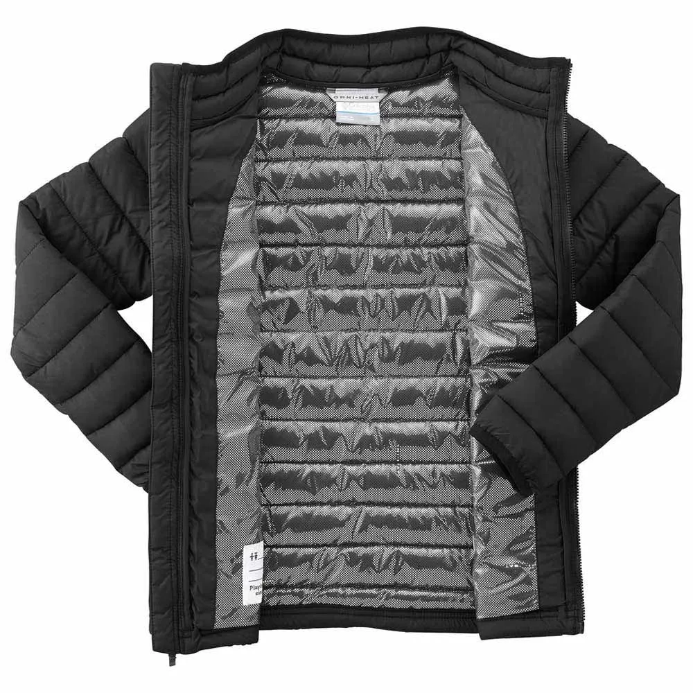 Columbia Powder Lite™ Boys Jacke Refurbished, Black, 8Y