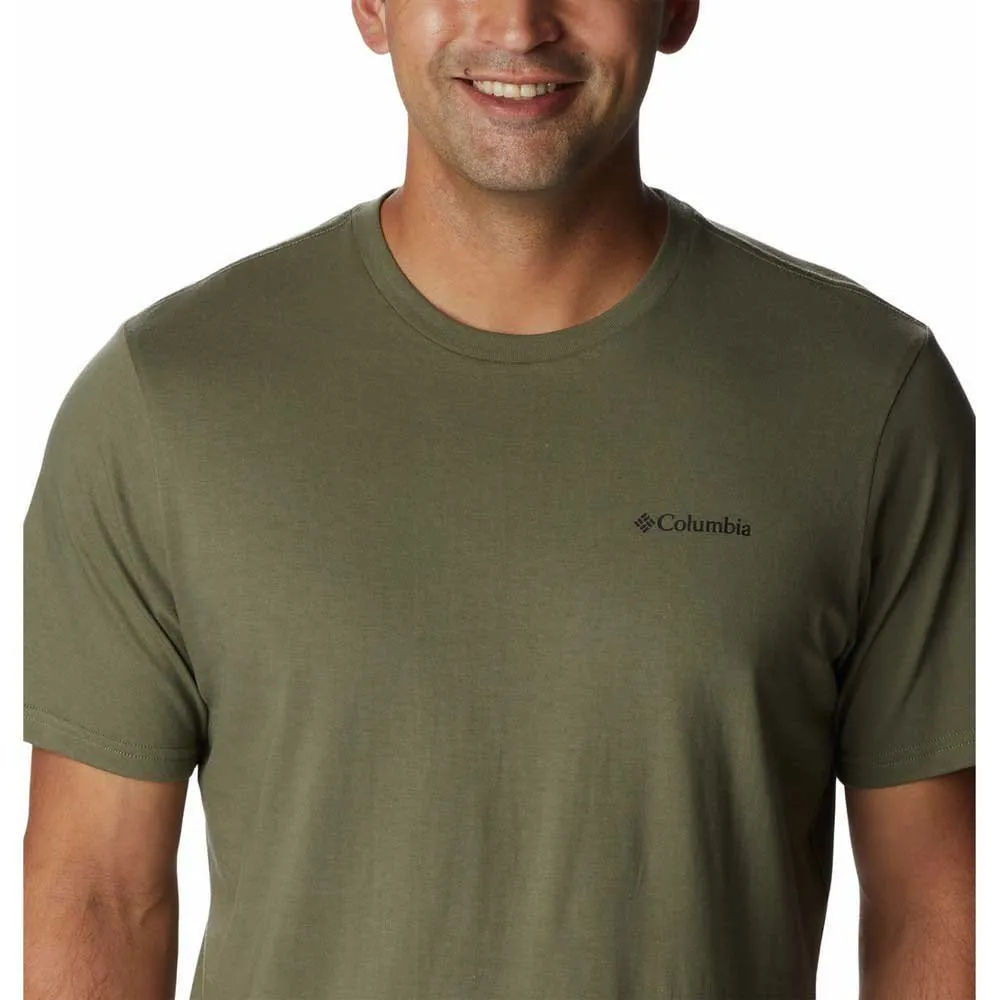 Columbia Rockaway River™ Back Graphic Kurzarm-t-shirt, Stone green / la