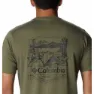 Columbia Rockaway River™ Back Graphic Kurzarm-t-shirt, Stone green / la