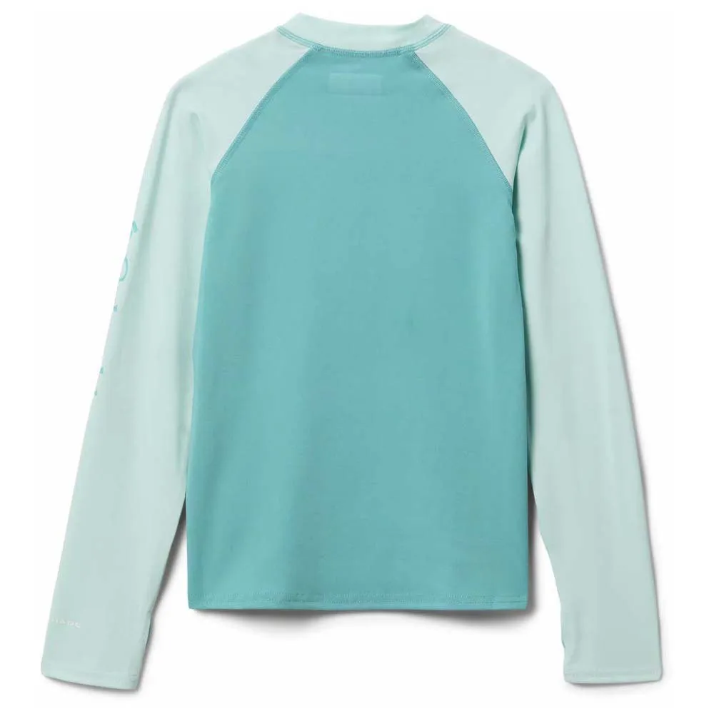 Columbia Sandy Shores Sunguard Langarm-t-shirt, Sea wave / icy morn, 14-16Y