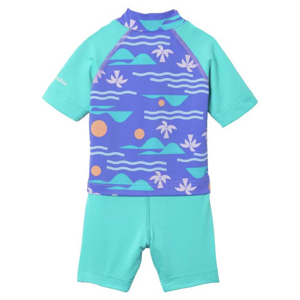 Columbia Sandy Shores™ Sunguard Overall, Paisley purple, 3-6MON Columbia Sandy Shores™ Sunguard Overall, Paisley purple, 3-6MON