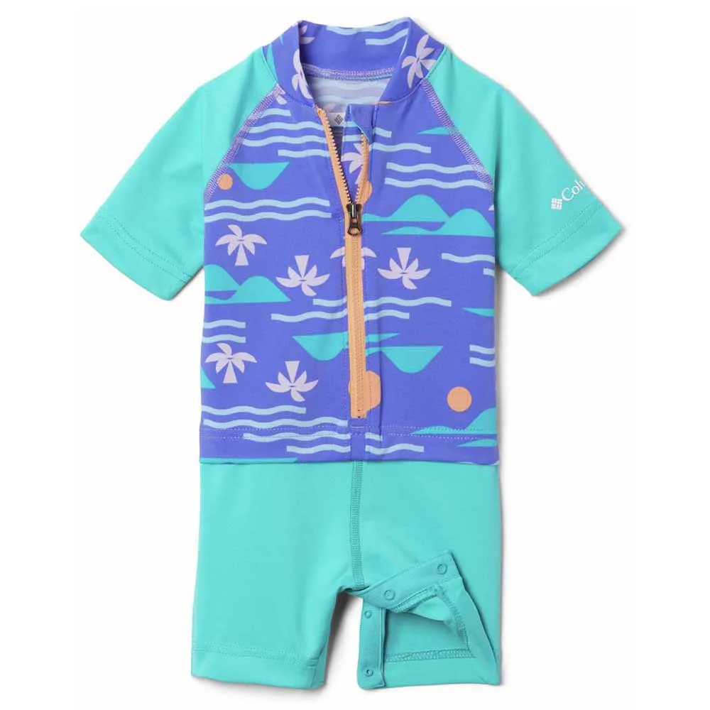 Columbia Sandy Shores™ Sunguard Overall, Paisley purple, 3-6MON Columbia Sandy Shores™ Sunguard Overall, Paisley purple, 3-6MON