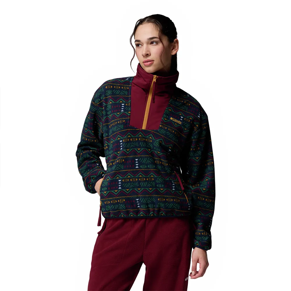 Columbia Sequoia Grove™ Printed Fleece Mit Halbem Reißverschluss