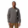 Charcoal heather / boxy brand
