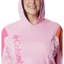 Columbia Trek™ Seasonal Ft Hoodie Kapuzenpullover, Wild rose / wild