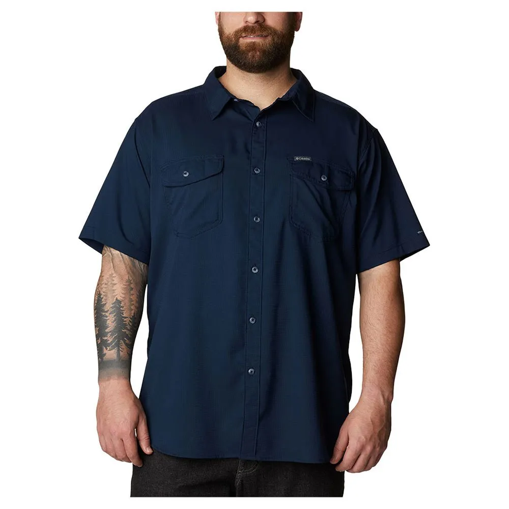 Columbia Utilizer™ Ii Solid Plus Size Kurzarmhemd, Collegiate navy