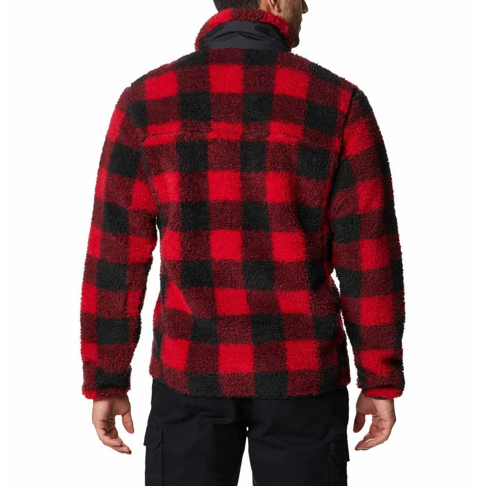 Columbia Winter Pass™ Print Fleece Mit Durchgehendem Reißverschluss, Red Columbia Winter Pass™ Print Fleece Mit Durchgehendem Reißverschluss, Red
