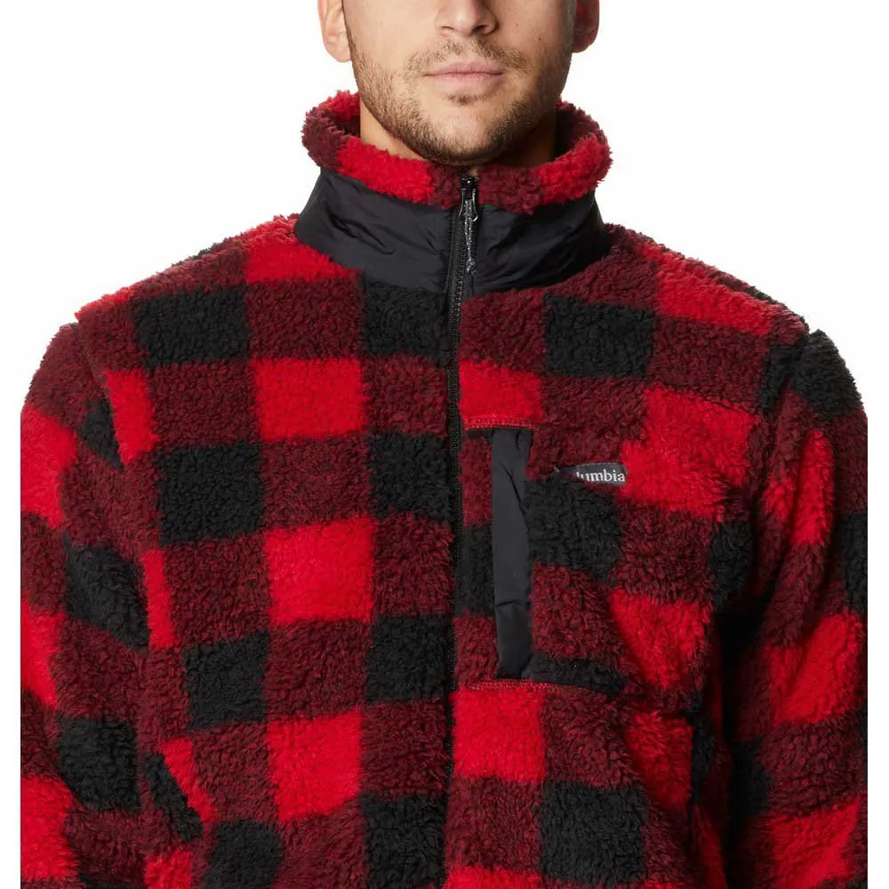 Columbia Winter Pass™ Print Fleece Mit Durchgehendem Reißverschluss, Red Columbia Winter Pass™ Print Fleece Mit Durchgehendem Reißverschluss, Red