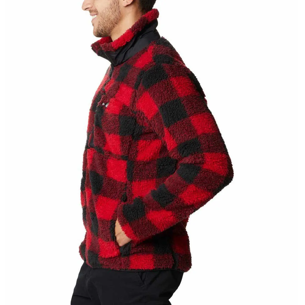 Columbia Winter Pass™ Print Fleece Mit Durchgehendem Reißverschluss, Red Columbia Winter Pass™ Print Fleece Mit Durchgehendem Reißverschluss, Red