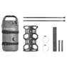 Columbus Dry 5l Rahmentasche, Grey, One Size