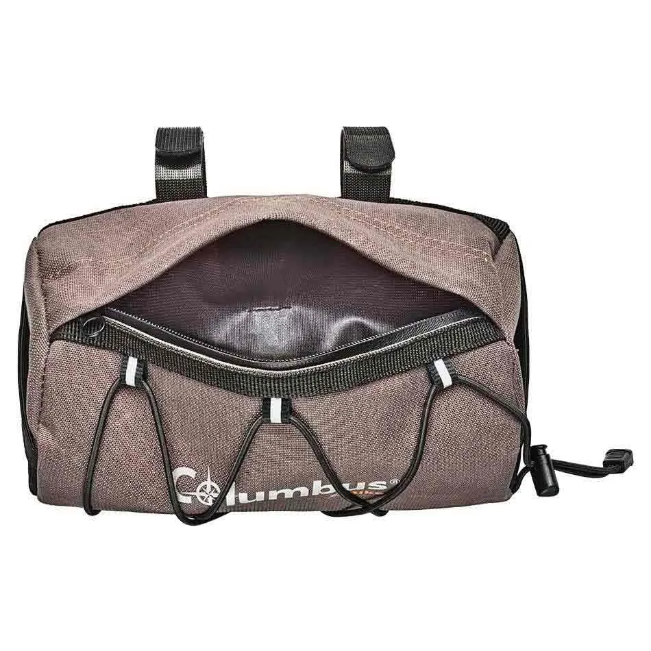 Columbus Dry Round Lenkertasche, Brown, One Size Columbus Dry Round Lenkertasche, Brown, One Size