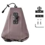 Columbus Dry Satteltasche, Brown, One Size