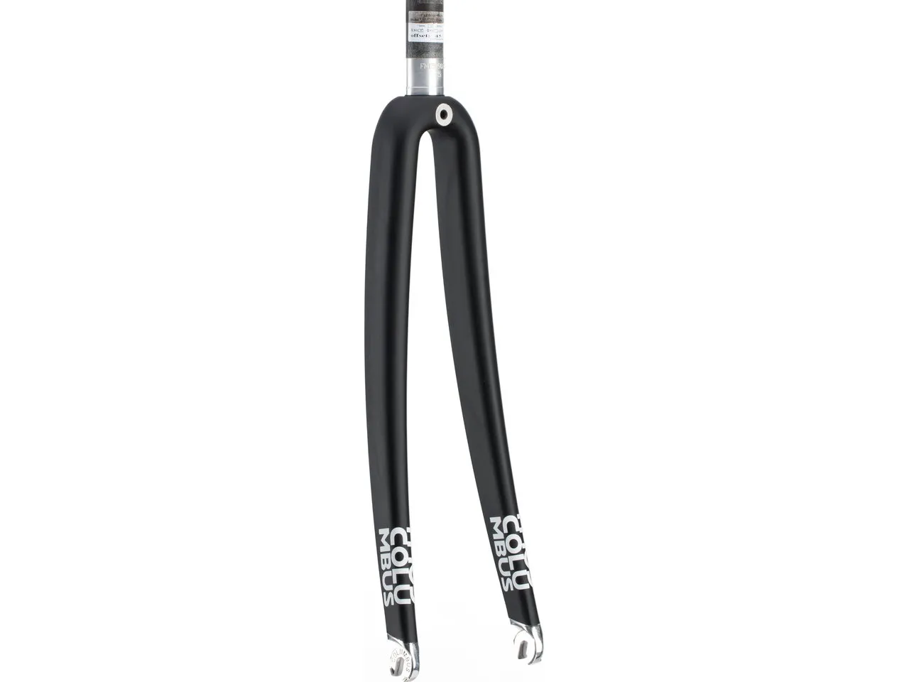 Columbus Minimal Carbon Gabel, Black, 28" - 700C, Rigid