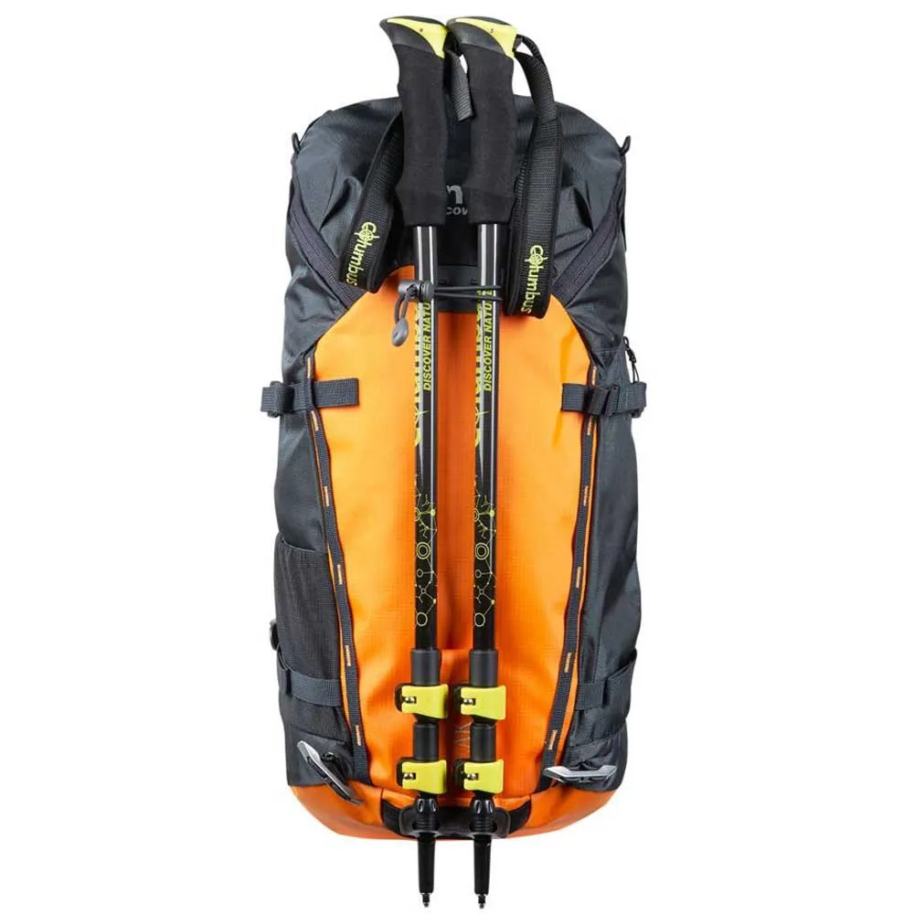 Columbus Peak 27l Rucksack, Grey / orange Columbus Peak 27l Rucksack, Grey / orange