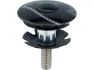 Columbus Star-Nut Ahead Kappe mit Kralle, Schwarz, 1 1/8"