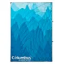 Columbus Waves Decke, Blue