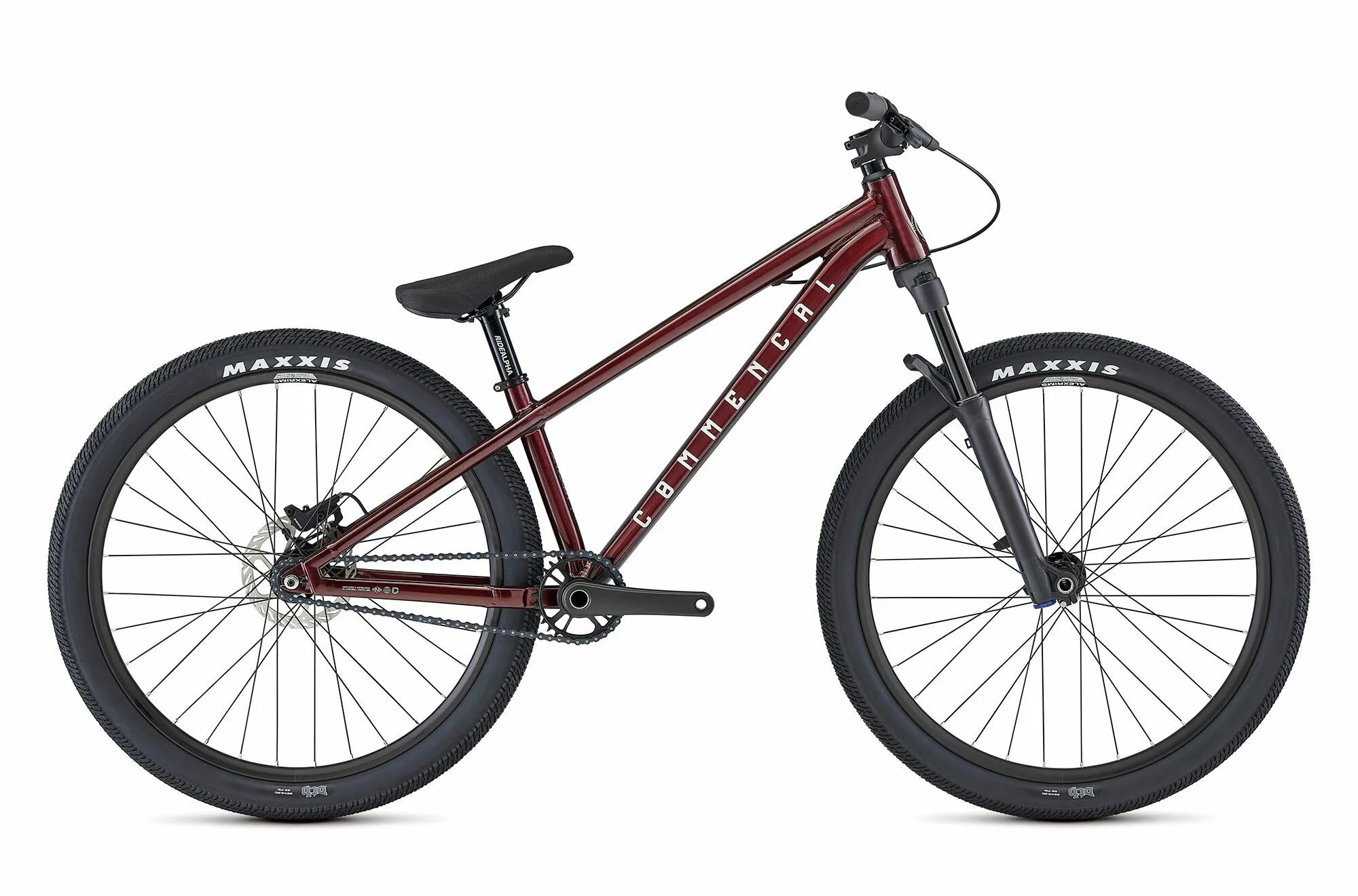 Commencal ABSOLUT BURGUNDY 26" Diamant, Dunkelrot, M