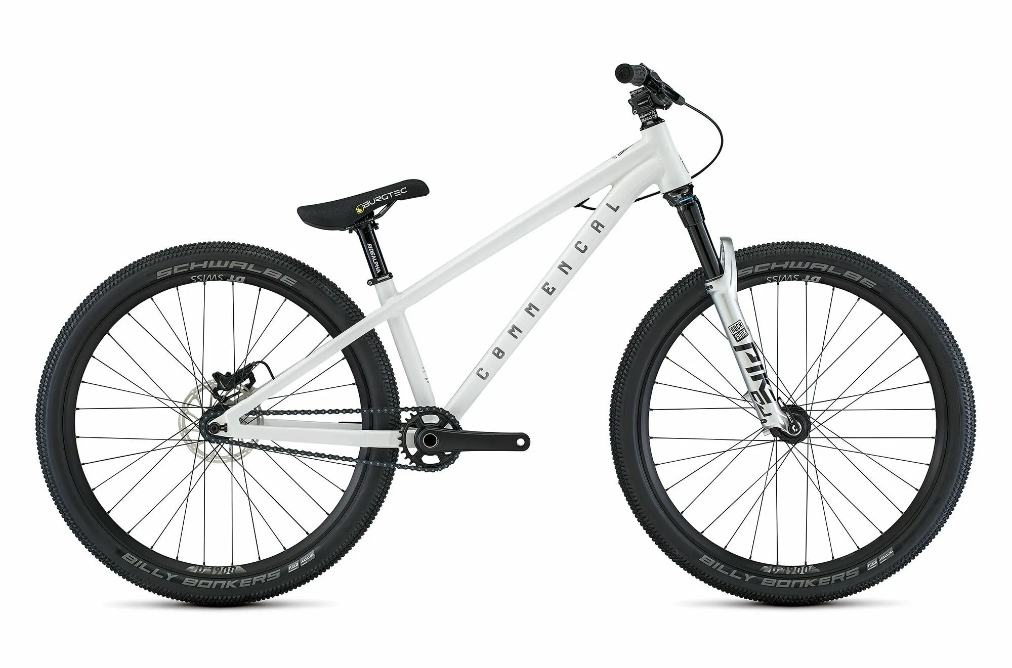 Commencal ABSOLUT PIKE SILVER PURE WHITE 26" Diamant, Hersteller-pure white, S Commencal ABSOLUT PIKE SILVER PURE WHITE 26" Diamant, Hersteller-pure white, S
