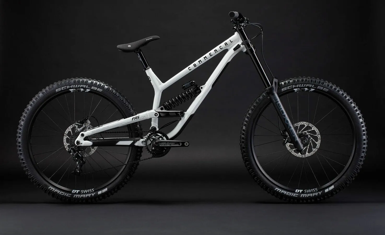 Commencal FRS PARK PURE WHITE 27,5" Diamant, Weiß, L Commencal FRS PARK PURE WHITE 27,5" Diamant, Weiß, L