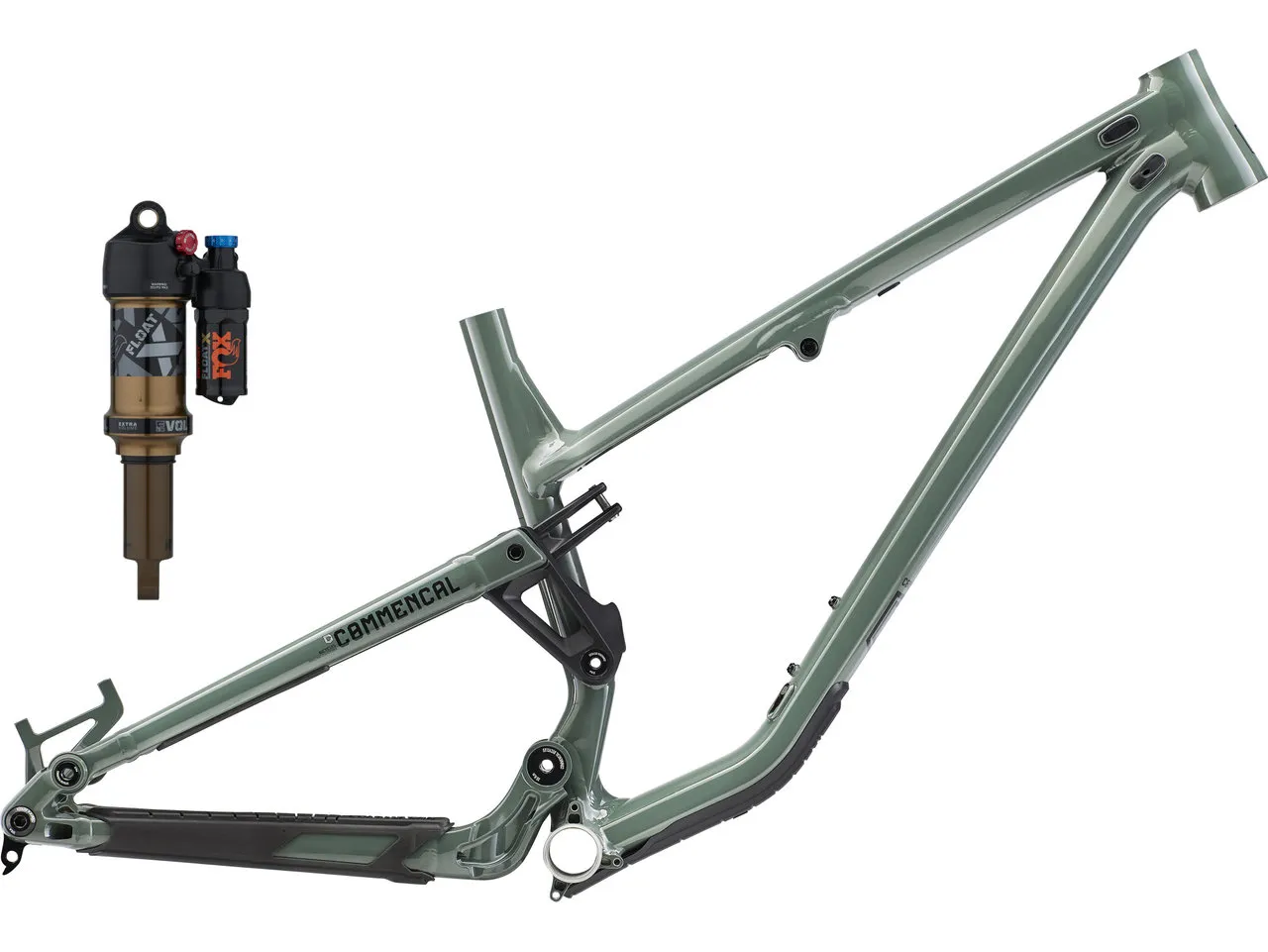 Commencal Meta TR 29" Rahmenkit mit Fox Float X Dämpfer Modell 2022, Grün, XL Commencal Meta TR 29" Rahmenkit mit Fox Float X Dämpfer Modell 2022, Grün, XL