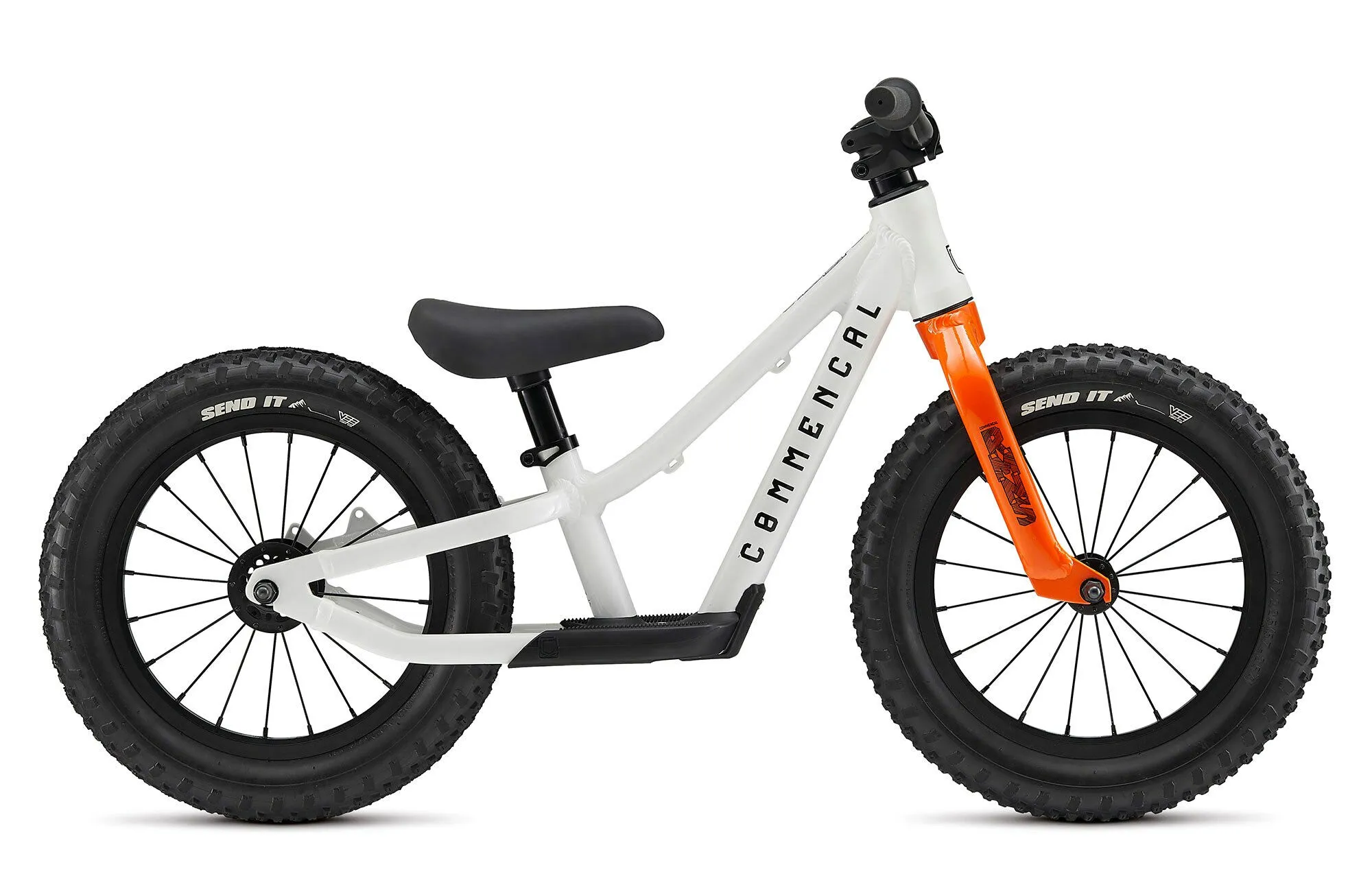 Commencal RAMONES 14 PUSH BIKE PURE WHITE 14" Diamant, Hersteller-pure white, 14"