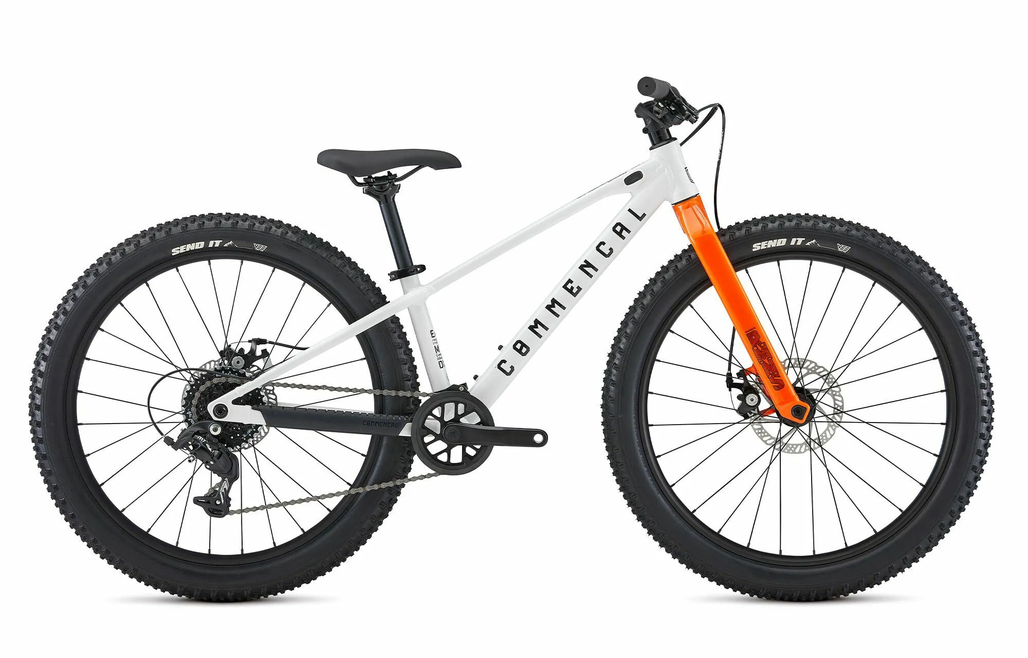 Commencal RAMONES 24 TRIGGER SHIFTER PURE WHITE 24" Diamant, Hersteller-pure white, 24"