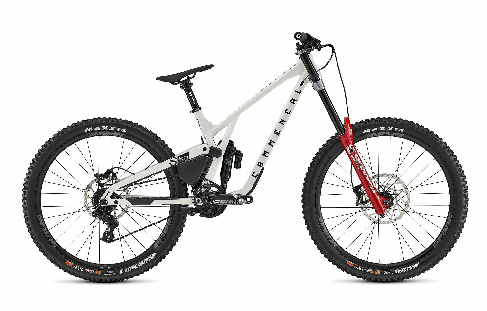 Commencal SUPREME DH V5 XS PURE WHITE 27,5" Diamant, Hersteller-pure white, XS