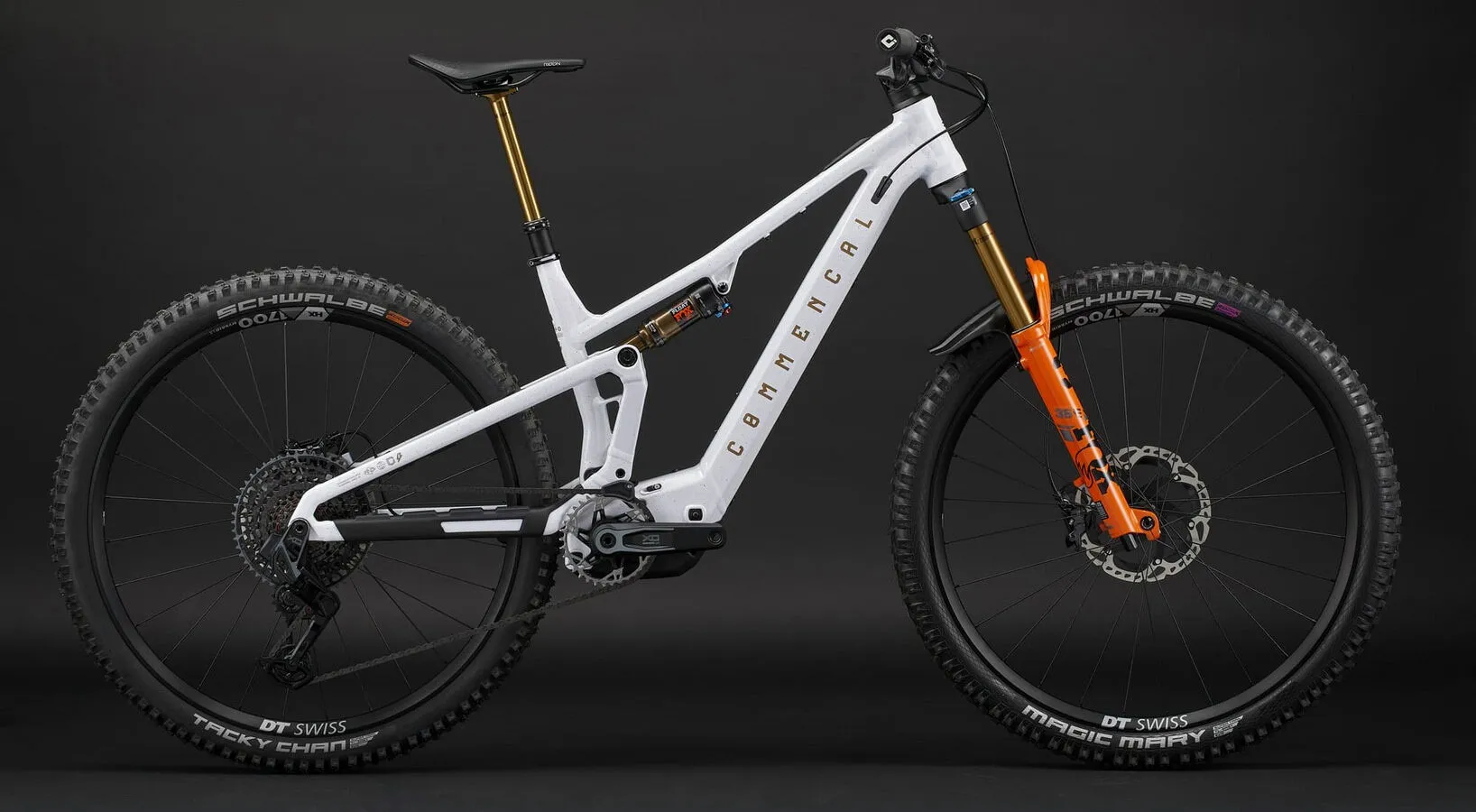 Commencal T.E.M.P.O. POWER SIGNATURE GLITTERY WHITE 29" 400 Wh Diamant, Hersteller-glittery white, M Commencal T.E.M.P.O. POWER SIGNATURE GLITTERY WHITE 29" 400 Wh Diamant, Hersteller-glittery white, M