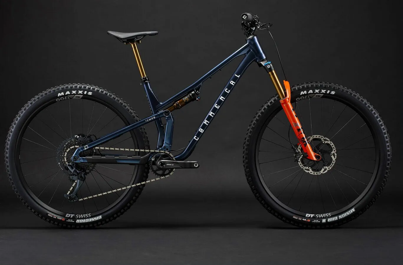 Commencal T.E.M.P.O. SIGNATURE SPARKLY BLUE 29" Diamant Commencal T.E.M.P.O. SIGNATURE SPARKLY BLUE 29" Diamant
