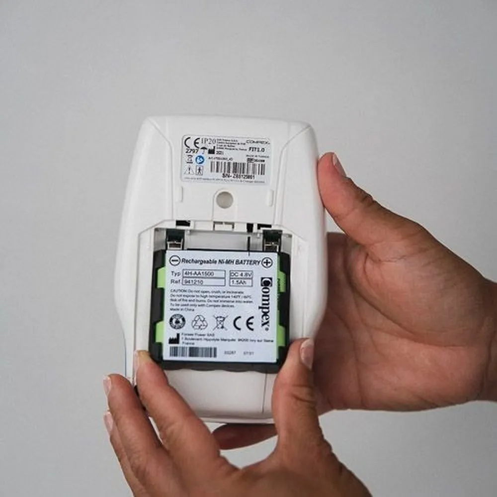 Compex 4-zellen-akku, White, One Size